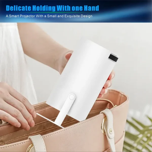 2025 New HY300 Pro Projector 4K Android 11.0, Lighter And More Portable 1080P 720P, 200ANSI, Portable Wireless Home Outdoor Cinema With 180° Projection Angle Adjustment - Image 6