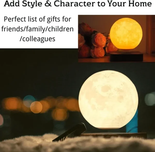 Levitating Moon Lamp - Image 3